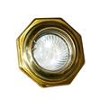 Mullan Lighting Palmanova Octagon Recessed Spot Light in Polished Brass