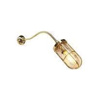 Wybert Crackled Glass Wall Light IP65