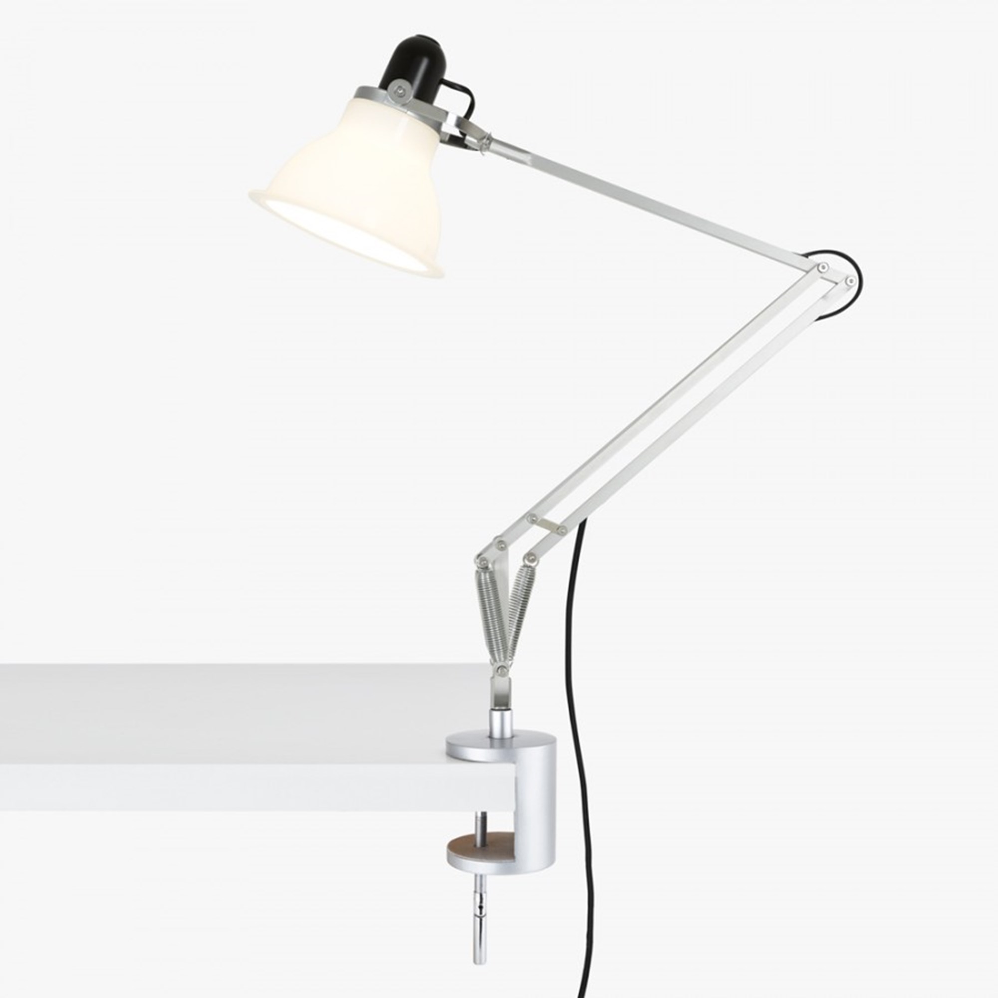 Anglepoise Type 1228 Adjustable Lamp With Desk Clamp