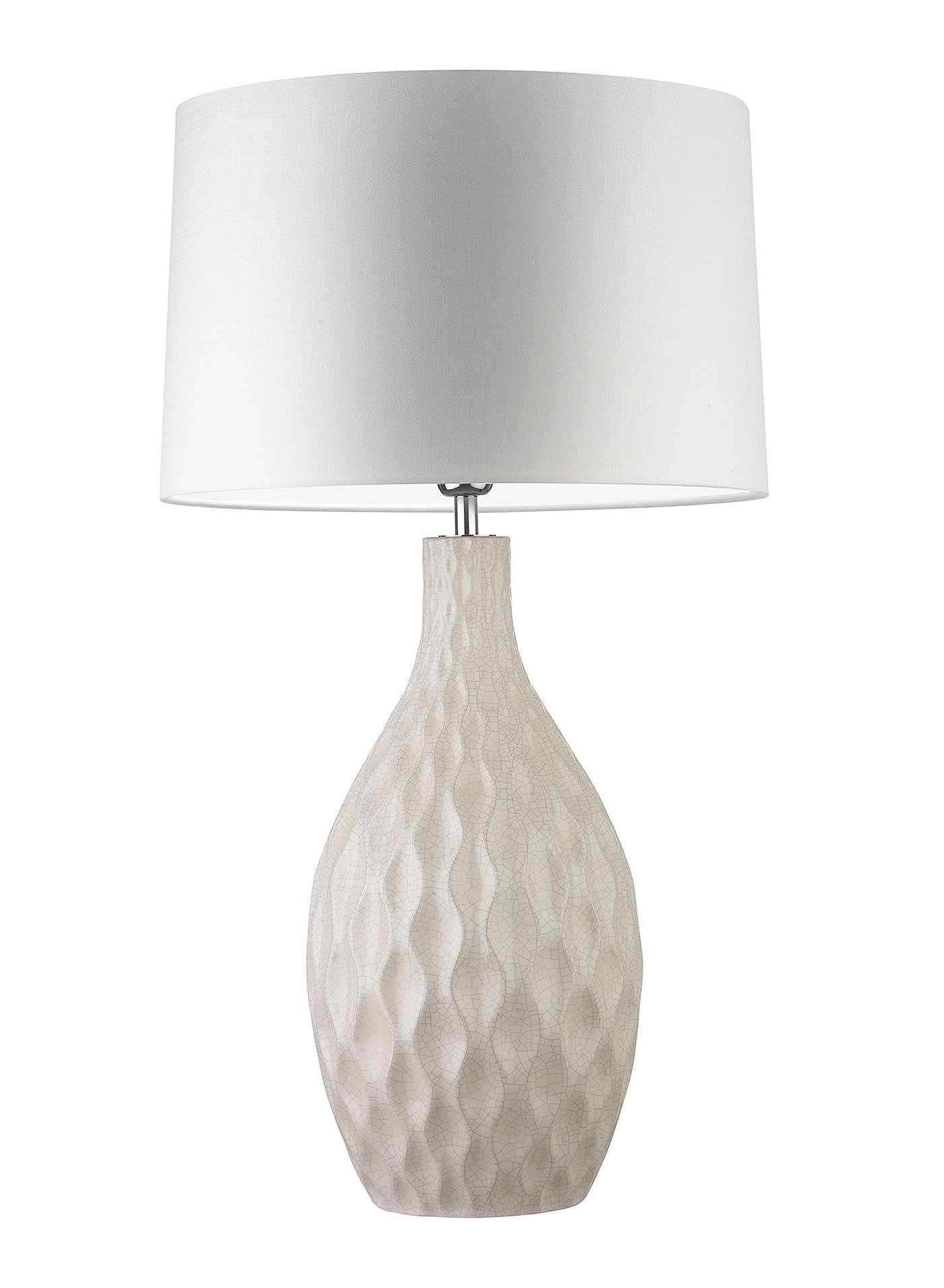 Ivory crackle lamp discount