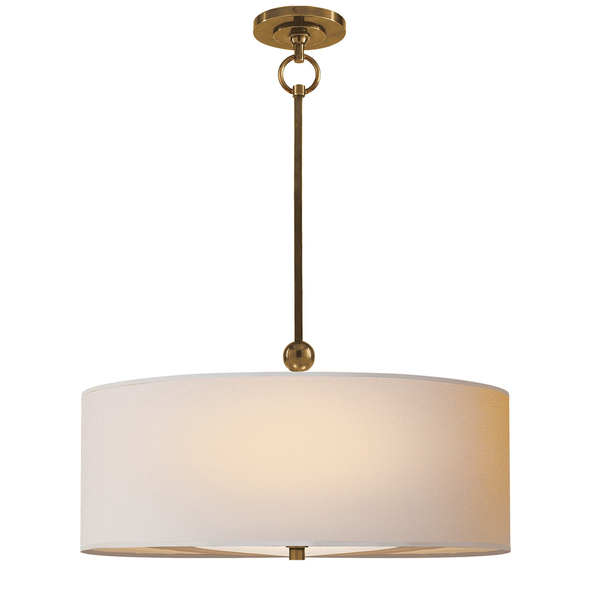 Visual Comfort Thomas O Brien Reed Pendant Light With Natural